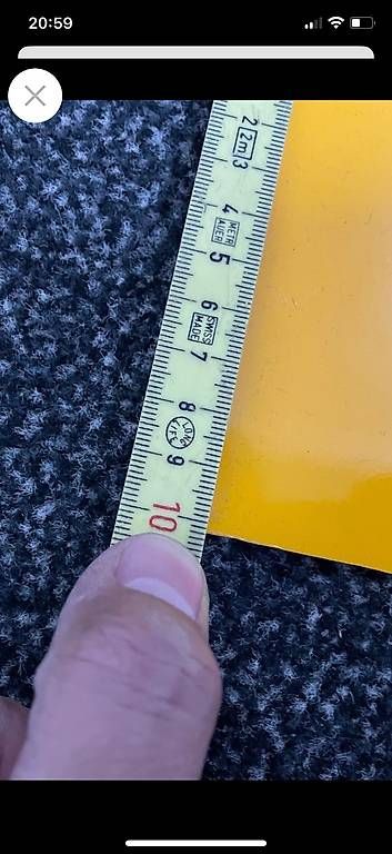 Insegne: Metallschild ?Lufthansa?  46 x 10 cm – Usato da Effretikon venduto da Bianchina2 4