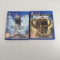 Lot jeux PS4 Star Wars Battlefront et Far Cry Primal
