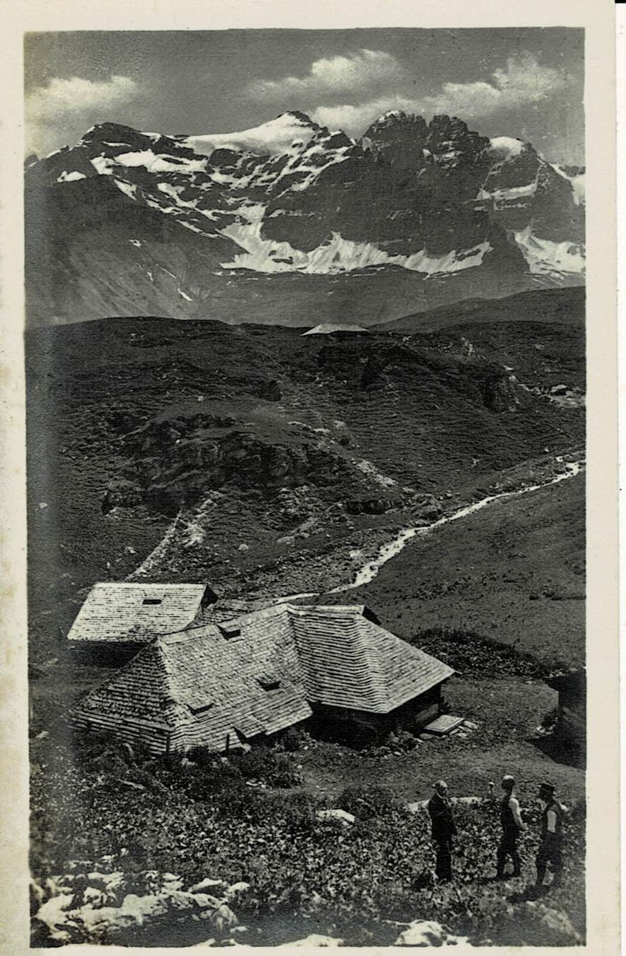 Cartoline postali: KIENTHAL Bundalp BE gel. 1923? – Usato da Hergiswil NW venduto da Kartenfrau
