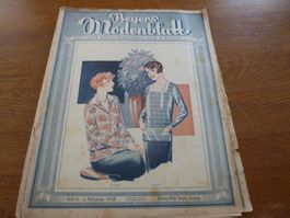 Beyers Mode BLATT Art de Co 1928 Heft21 Mode Handarbeit Desi