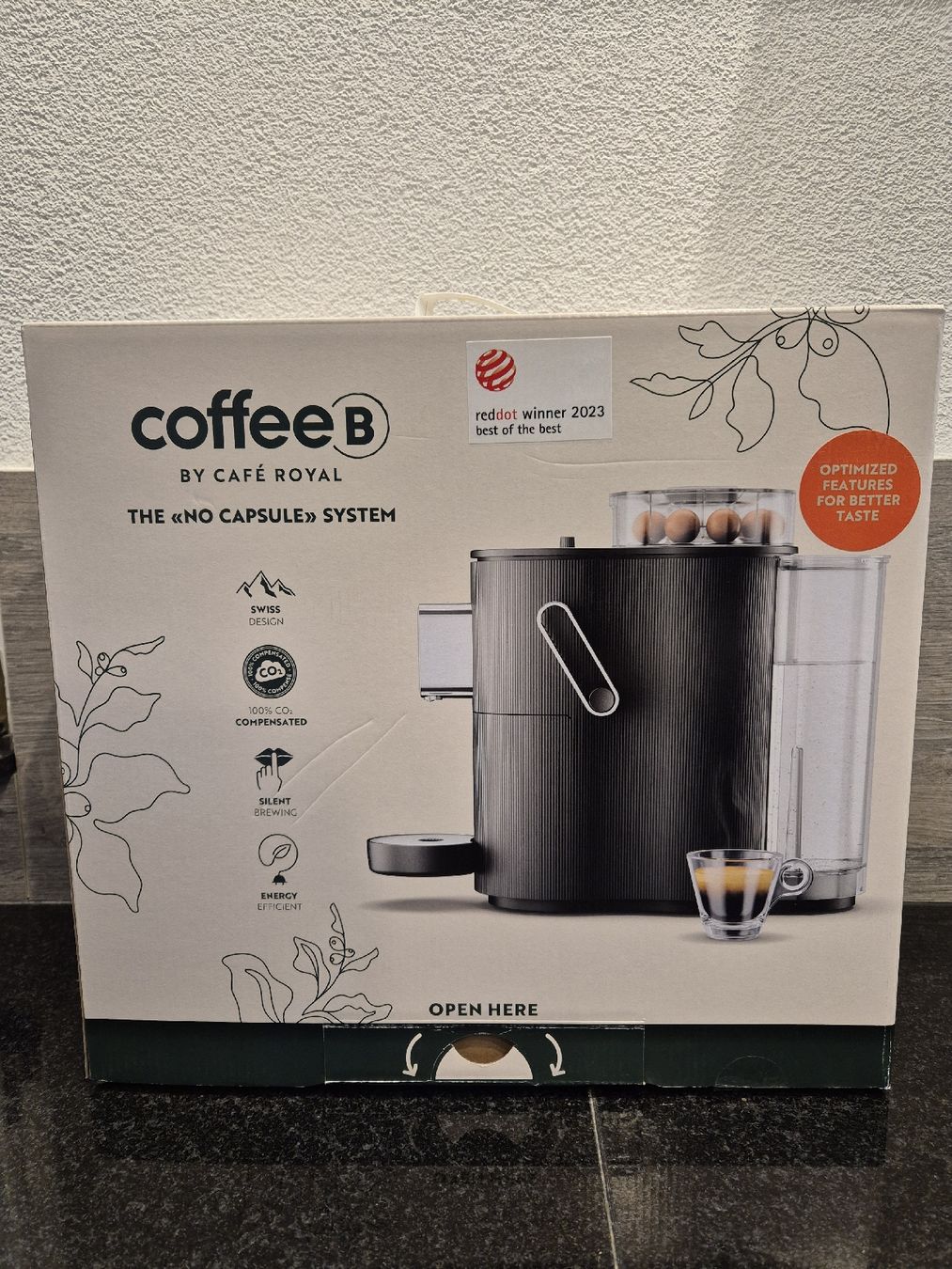 Coffee B Macchine per caffè & Macchine per espresso: Coffee B Globe black – Usato da Therwil venduto da moeggli 3