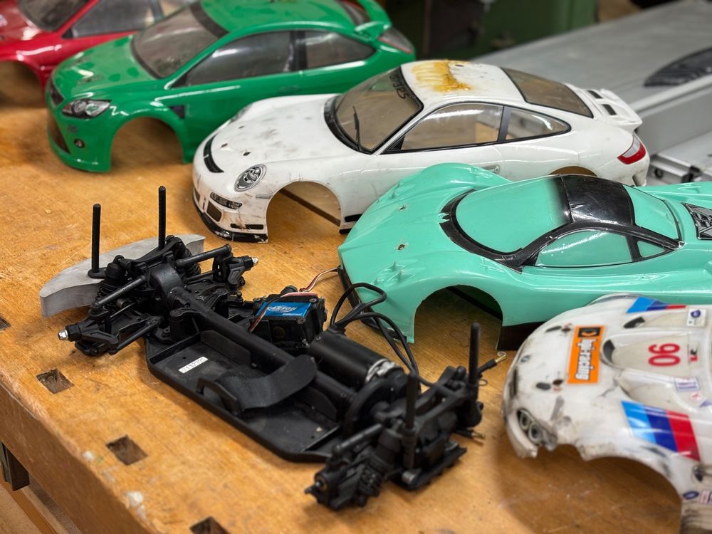 1:10 RC Driftcar HPI RS4 Sport3 Chassis und Carosserien (Gebraucht) in ...