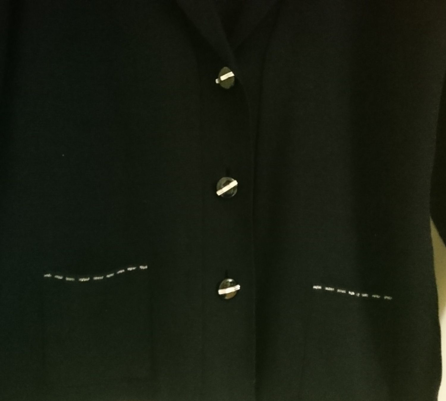 C&A Gilet & Giacche senza maniche: Jacquette bleu foncé Canda – Nuovo (secondo la descrizione) da Châtelaine venduto da Gio54321 2