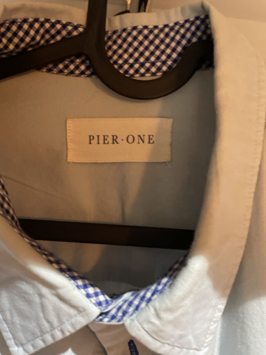 Camicie: Pier One Herren Hemd, hellblau, Grösse L – Usato da Büsserach venduto da SalebyGianni 1