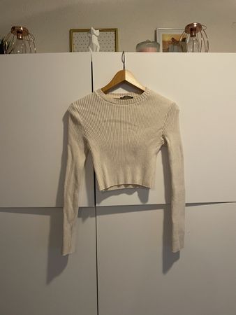 Pull Zara crème s