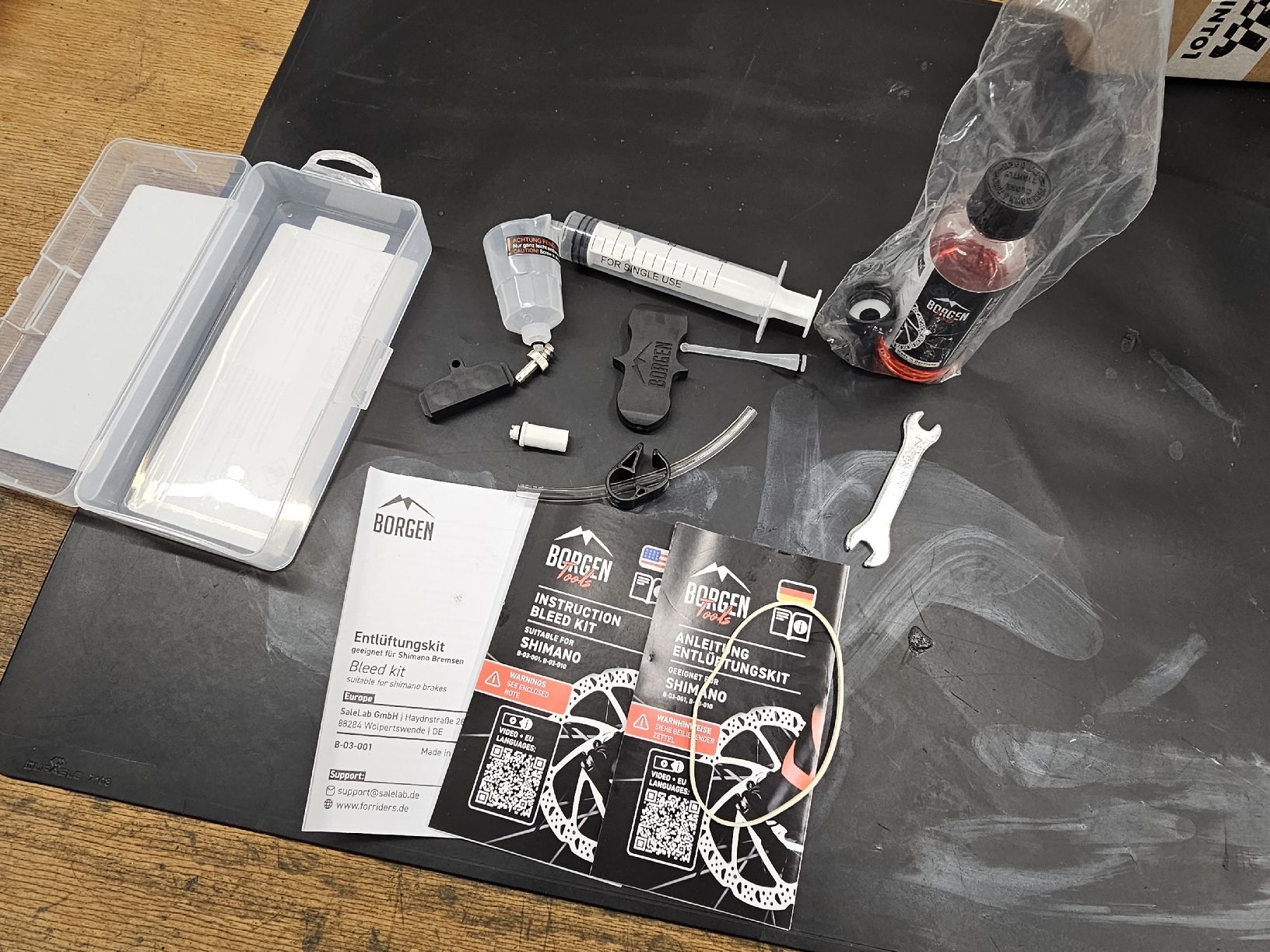 Shimano Ersatzteile: Bremsteile & Entlüftungskit – Gebraucht aus Burgistein von chillyB 9