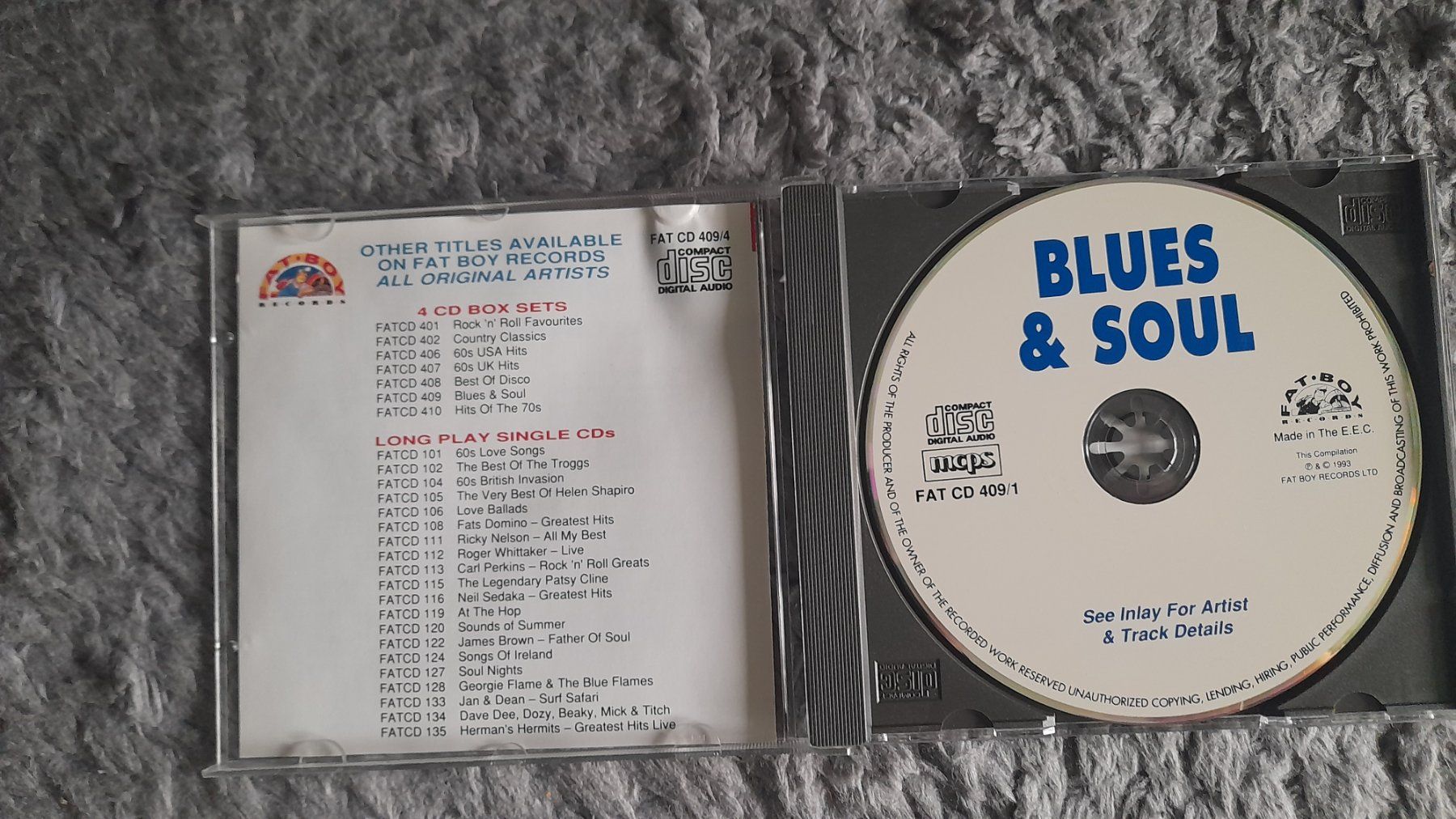 CD: BLUES & SOUL    VOLUME 4   18 CLASSICS   COMPILATION  CD – Usato da Wetzikon ZH venduto da Ramones01 2