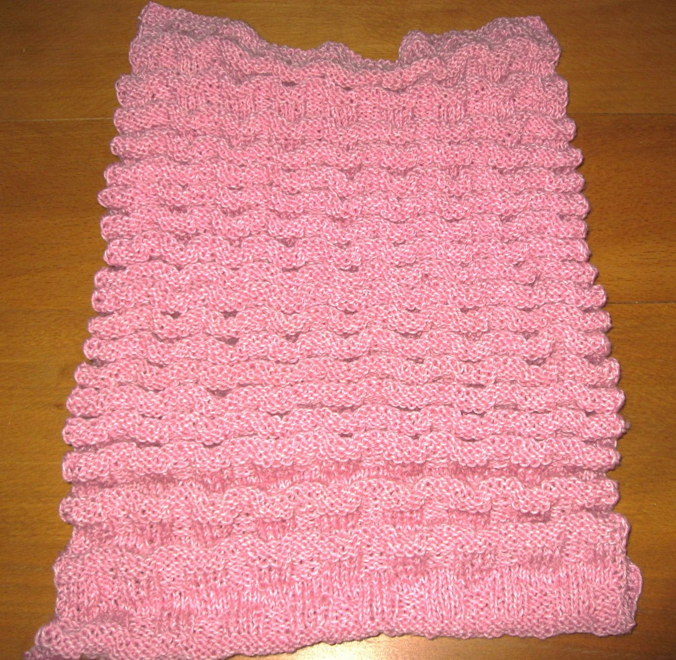 Foulards, Tücher & Schals: Schal handgestrickt rosa sehr elastisch NEU – Neu (gemäss Beschreibung) aus Flüelen von Diversicum-Textil 4