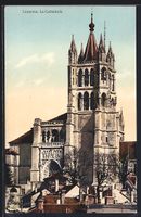 AK Lausanne, La cathédrale