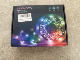 Coolapa RGB LED Stripe Lichterkette über App! 30 m!
