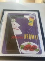 Knorr Aromat Wandbild Werbetafel neuwertig (I13)