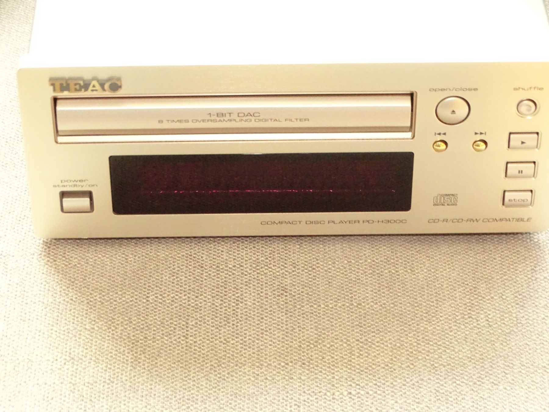 Teac Multimediaplayer & Streamer: Teac CD Player (DC / CD-RW) PD-H300C – Gebraucht aus Hirzel von Musicman03 1