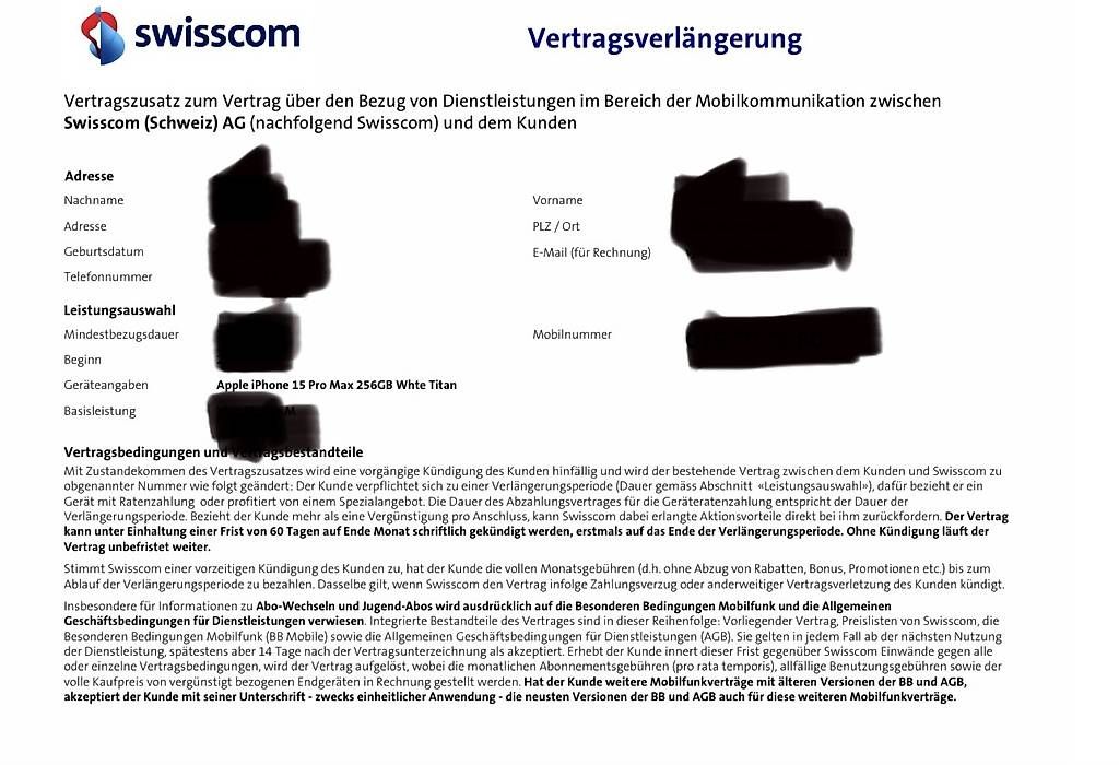 Telefoni cellulari / Smartphones: I Phone 15 pro max – Usato da Reichenburg venduto da Vivi.90 3