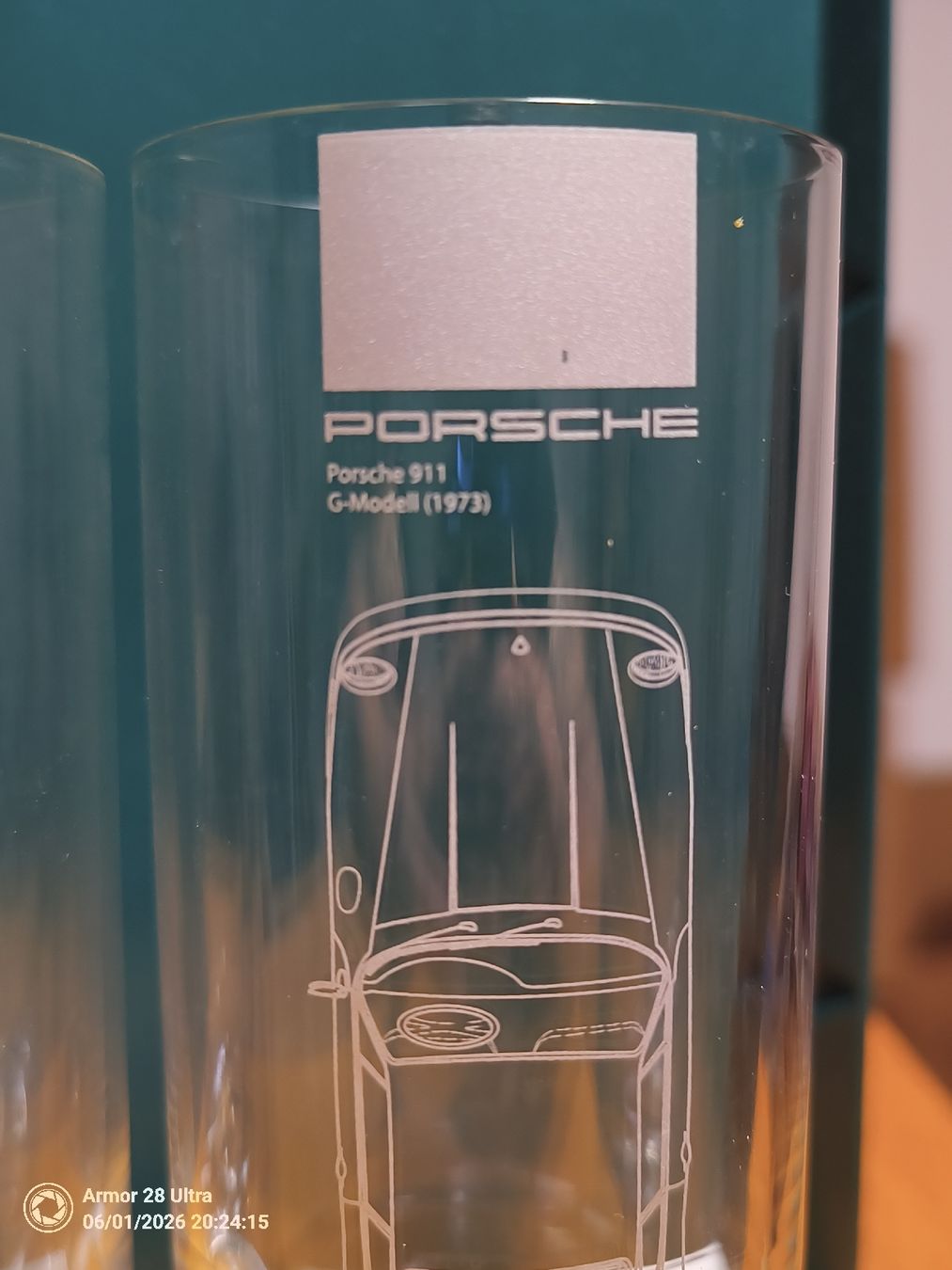 Porsche Bicchieri: Porsche 911 Gläser Set (3 Stk.) – Usato da Scherzingen venduto da The-C 3