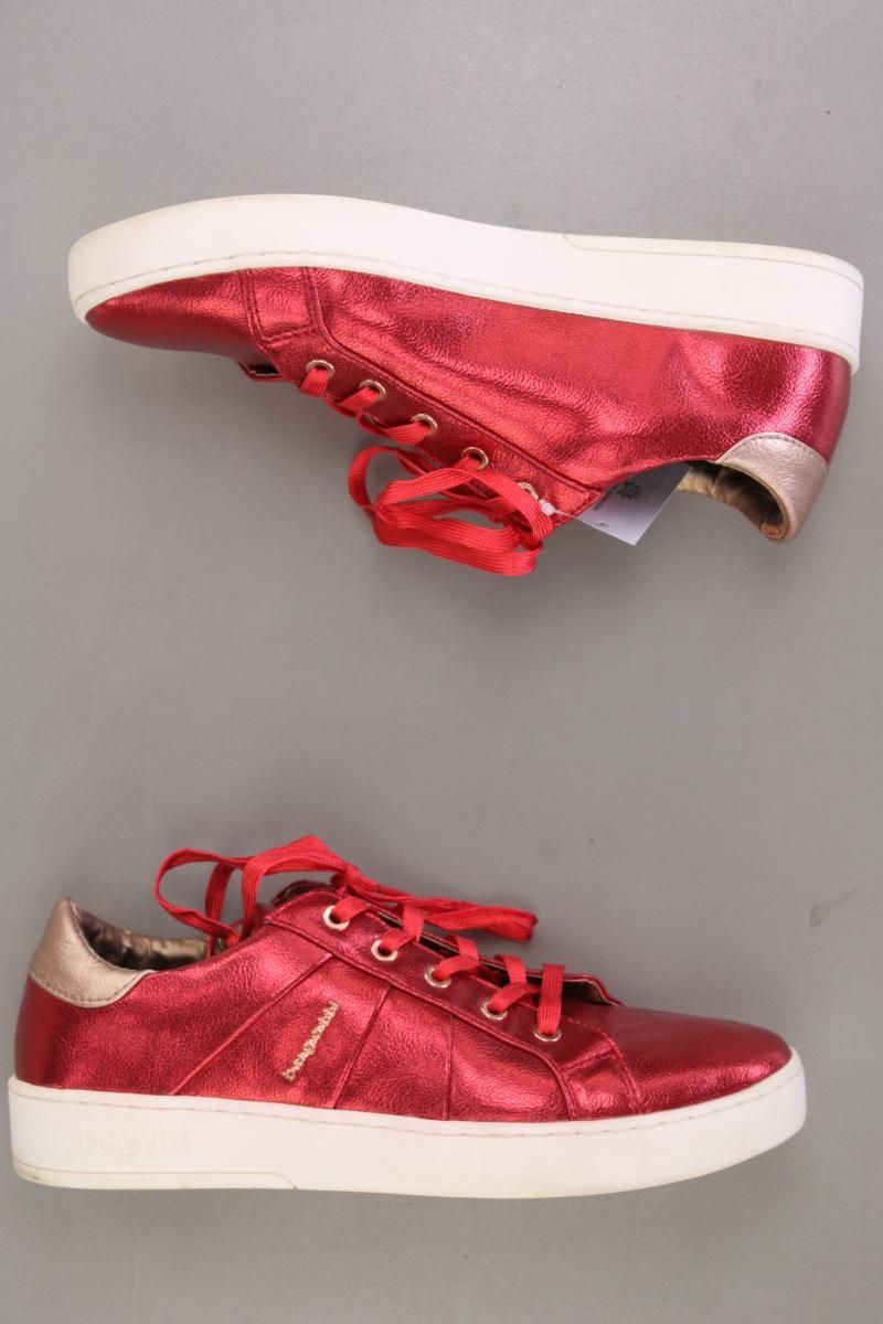 Damenschuhe: Bugatti Sneaker Gr. 38 rot – Gebraucht aus Neustadt an der Waldnaab von SecondLifeFashion 1