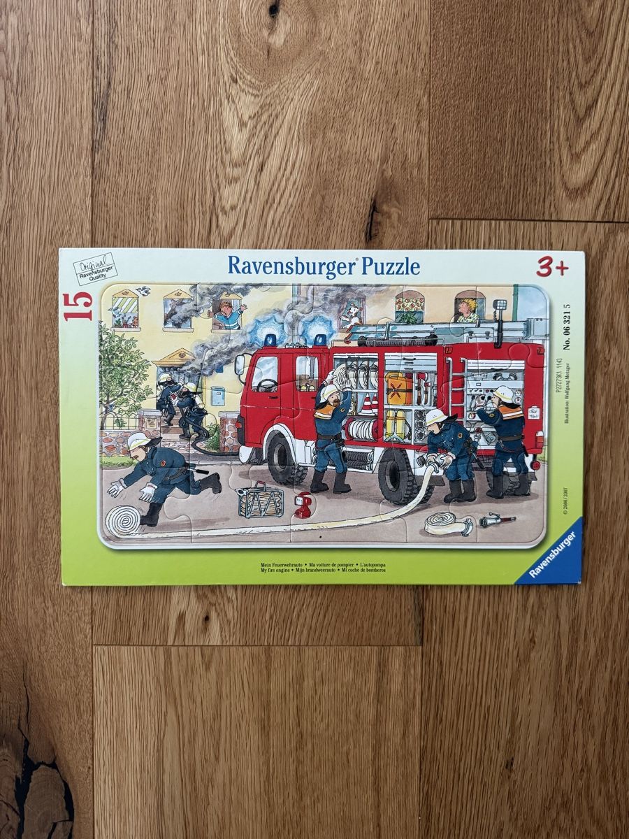 Puzzle: Ravensburger - Puzzle Feuerwehauto – Usato da Interlaken venduto da fbnscl