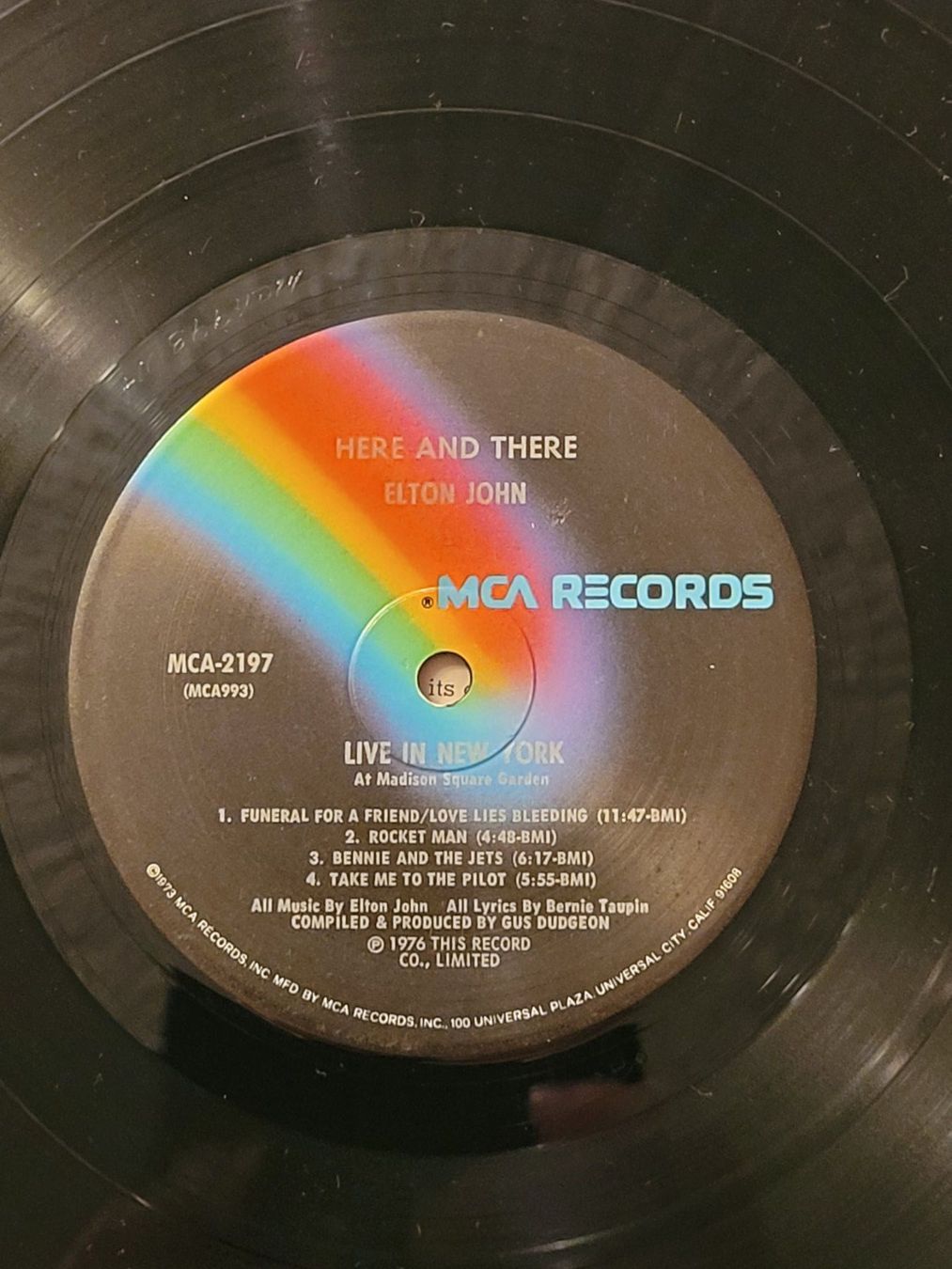 Dischi in vinile: Vinyle Elton John "Here and There" occasion – Usato da la Chaux-de-Fonds venduto da Lampe 5