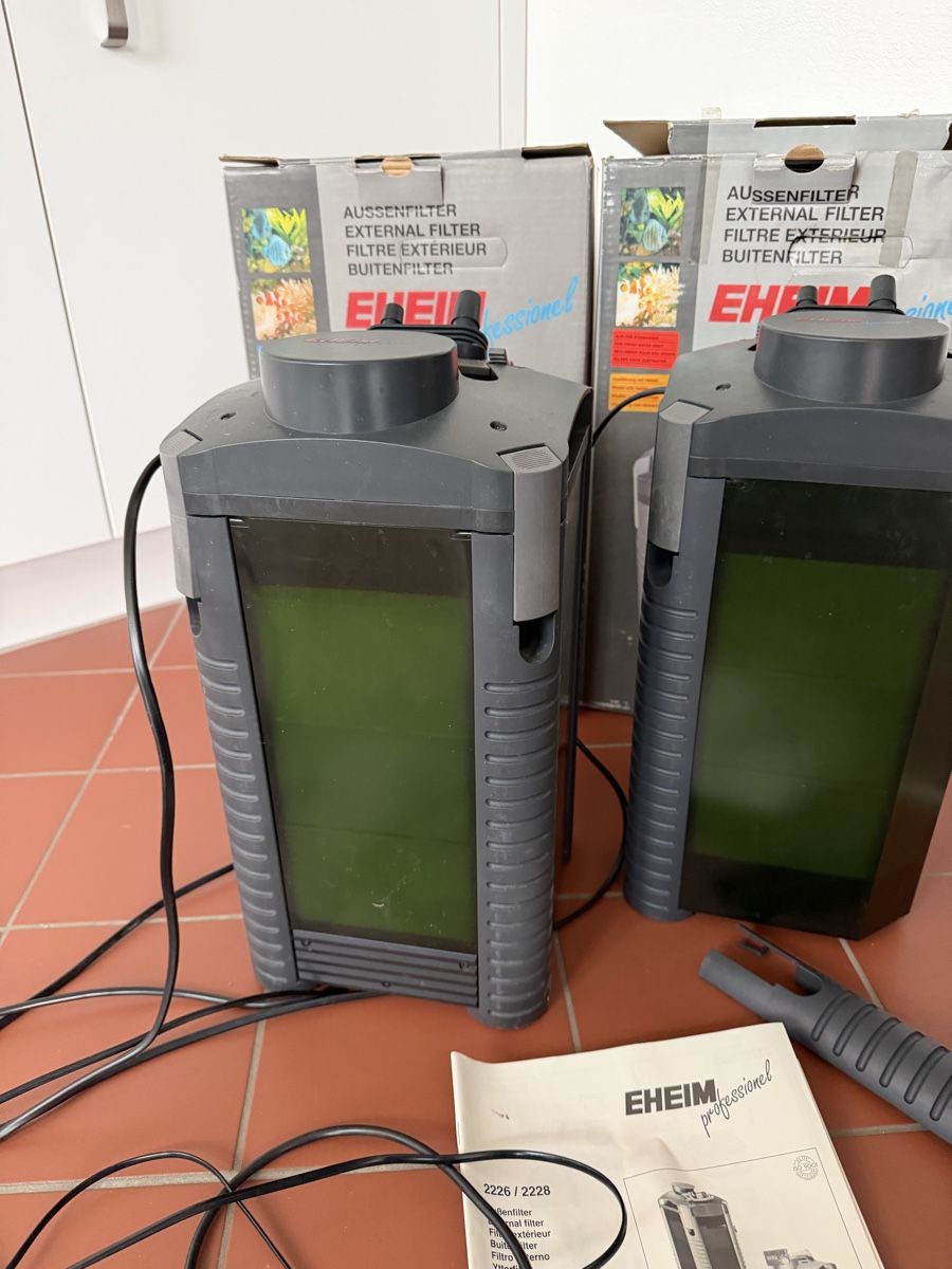 Acquari: EHEIM Prof. Aussenfilter 2226/2228 – Usato da Zürich venduto da sne.swiss 2