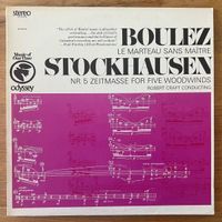 Boulez, Stockhausen, Robert Craft - Le Marteau.. / US RE