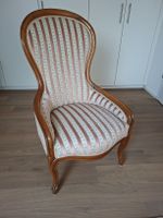 Eleganter Polstersessel im Louis-Philippe-Stil