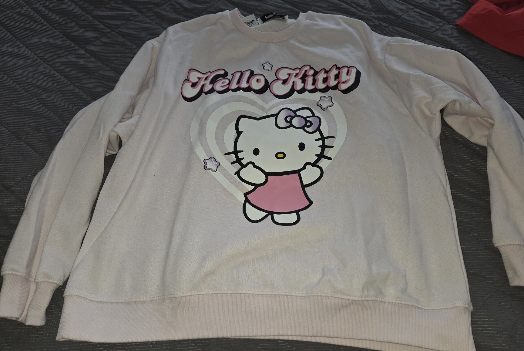 Maglioni & Felpe: Hello Kitty Pullover, Gr. XL, Rosa – Nuovo (secondo la descrizione) da Utzenstorf venduto da Ernie_und_Bert