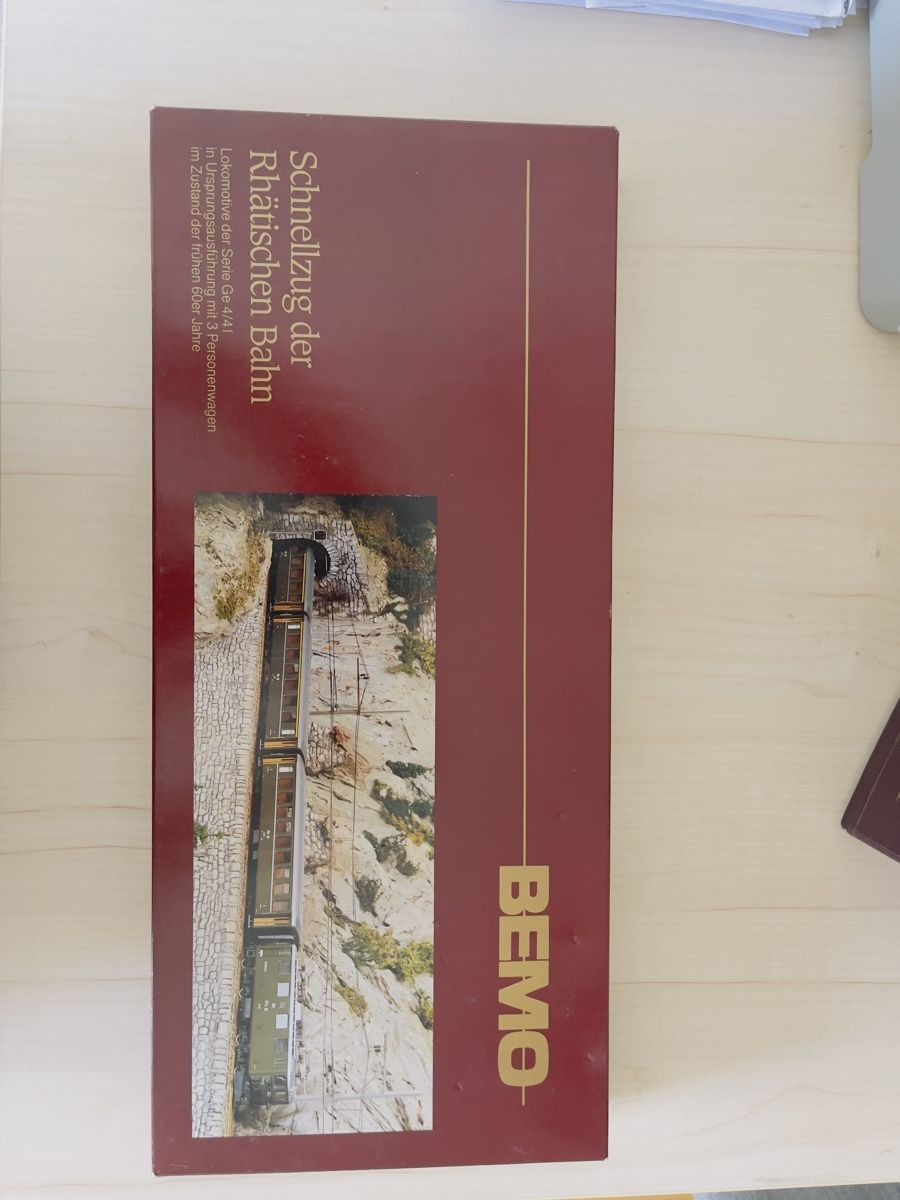 Bemo Modellini di ferrovie: Bemo-zug – Nuovo e nell'imballaggio originale da St. Gallen venduto da elb_kpt5 6