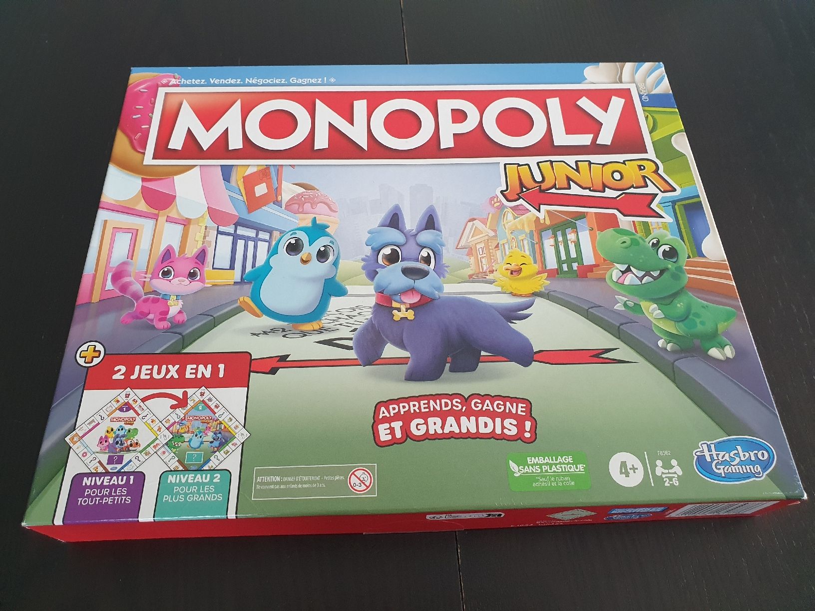 Hasbro Spiele: Monopoly Junior, jeu de société dès 4 ans – Gebraucht aus Le Noirmont von Guiguiguette