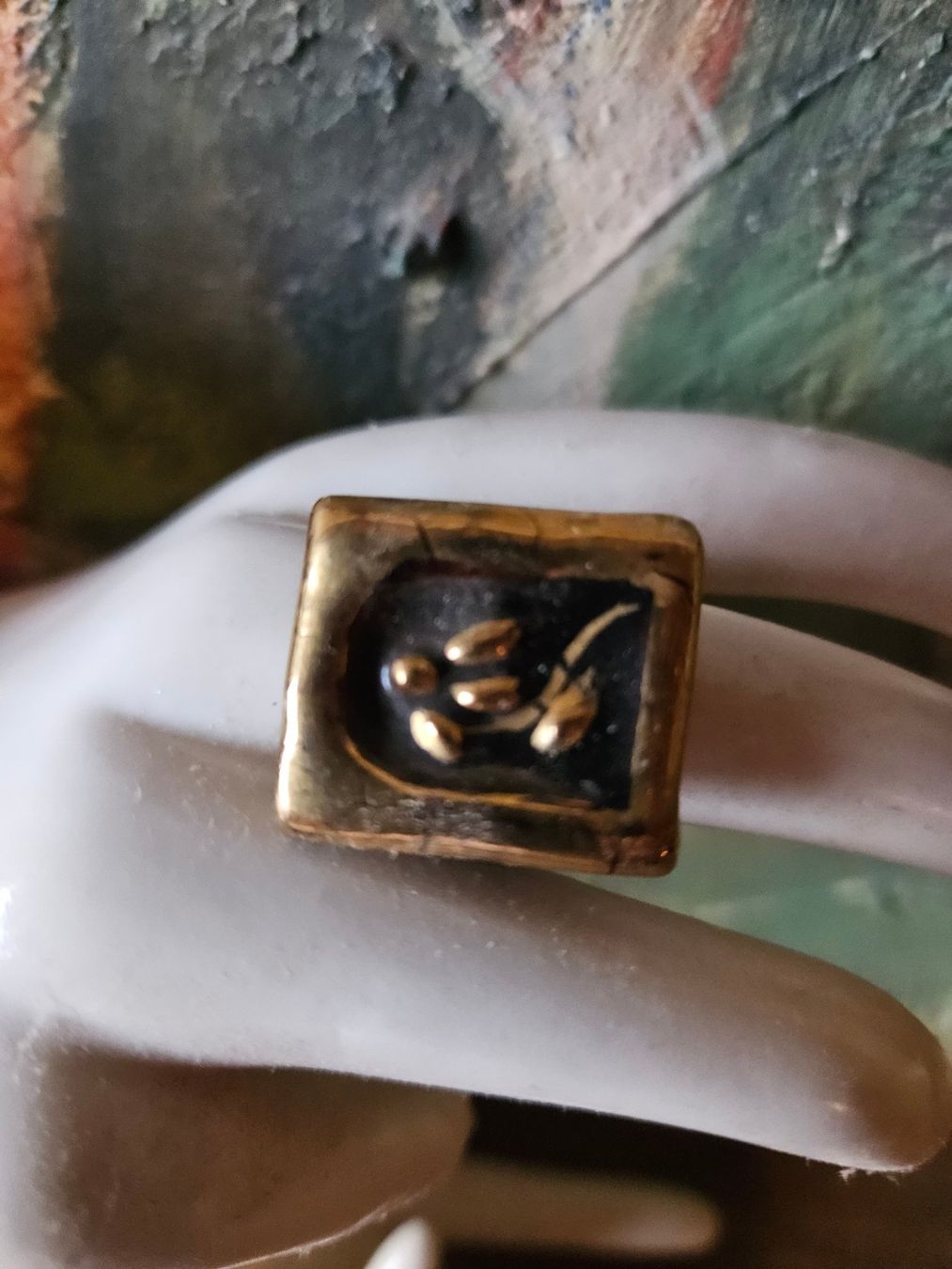 Anelli: Bague création style Line Vautrin – Nuovo e nell'imballaggio originale da Thônex venduto da lacomtessedesfees 1