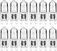 12 Stück G9 Halogenlampen 230V 33W 390lm G9 Glühbirne