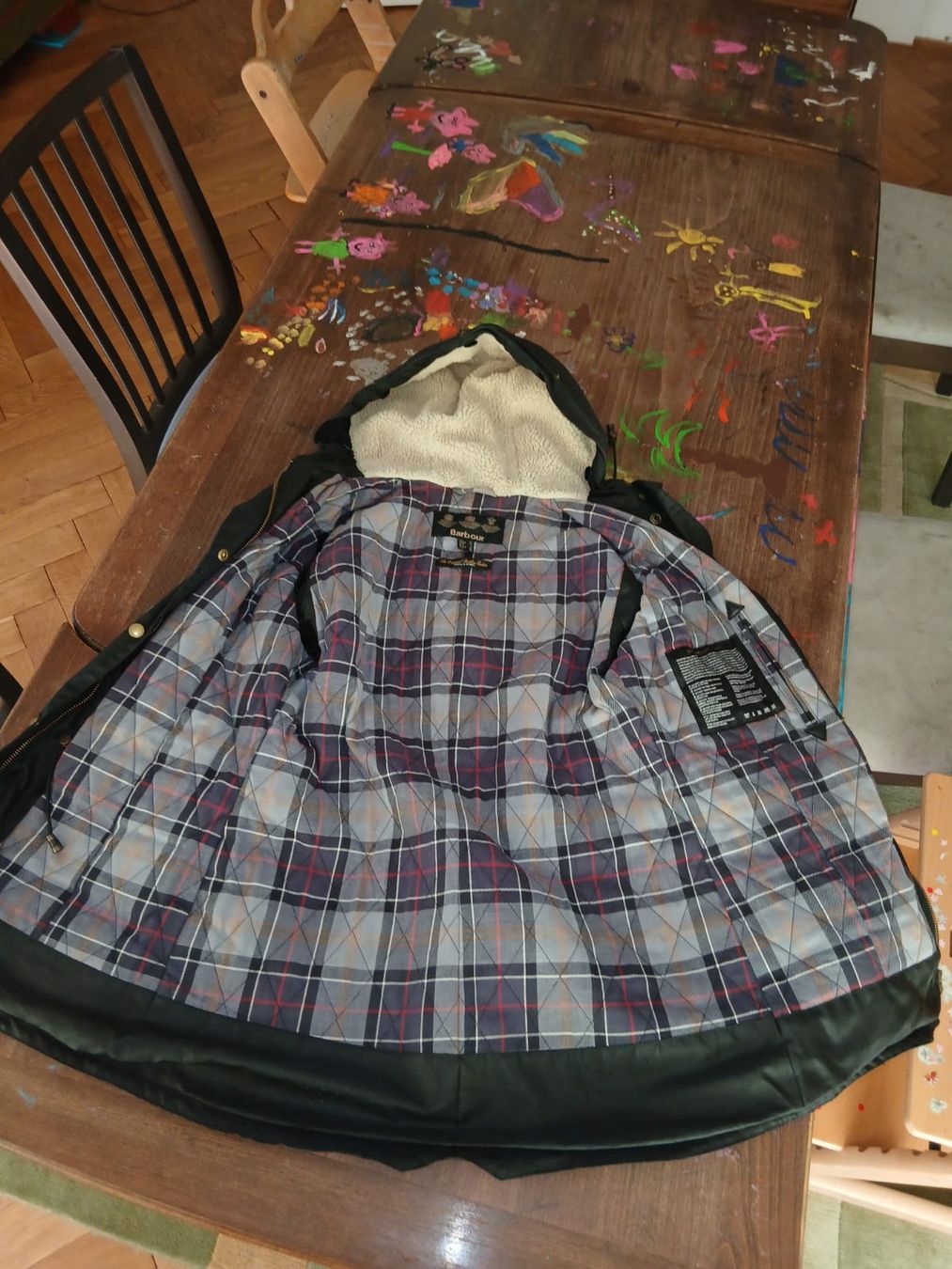 Barbour Giacche: Barbour Ladies Kelsall Wax Parka – Usato da Wichtrach venduto da zozifabi 3