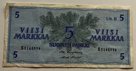 Finnland 5 Markkaa 1963
