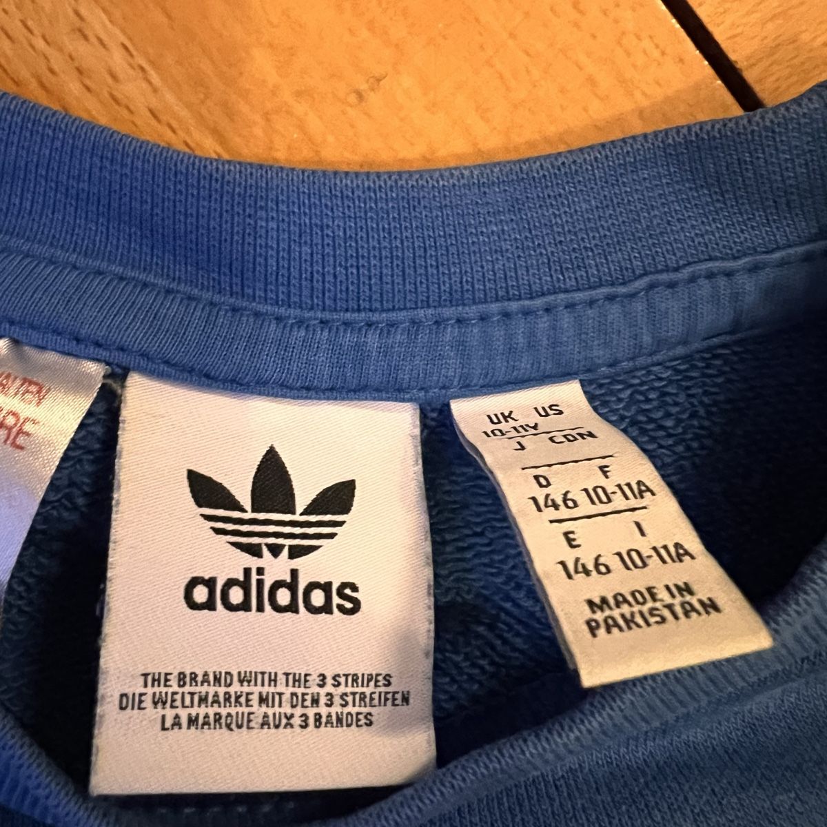 Adidas Maglioni & Felpe: Adidas Pullover, Gr. 146, blau – Usato da St. Gallen venduto da el_Muro 2