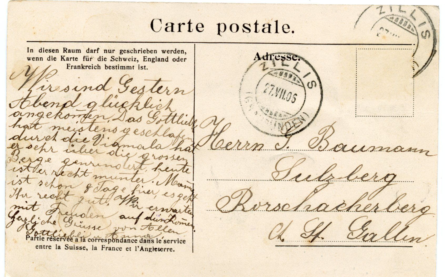 Cartoline postali: AK Donath mit Schamserberg – Usato da Ruggell venduto da spalkur42 1