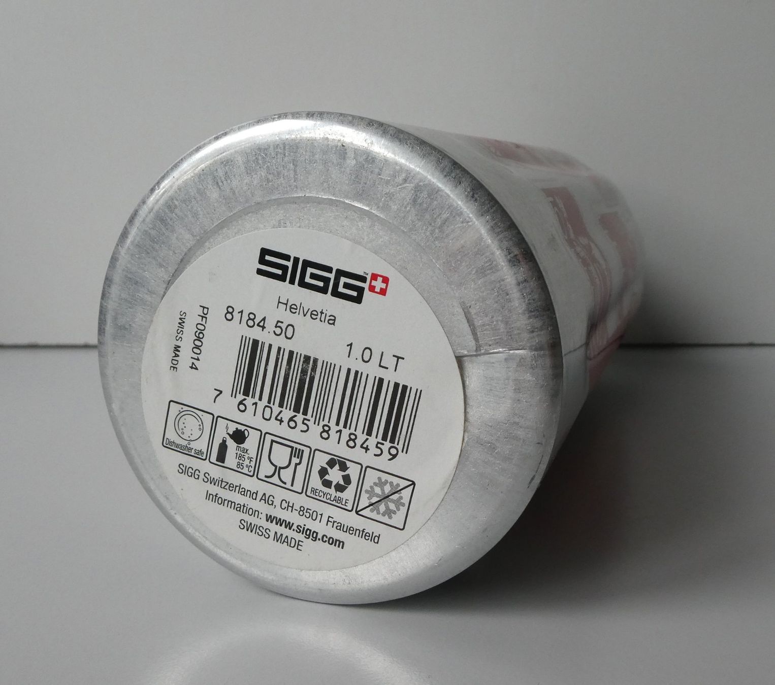 Sigg Borracce & Thermos: Sigg Flasche Swiss Made mit Schweizer Briefmarken Motiv – Nuovo (secondo la descrizione) da Frauenfeld venduto da Astra13 3