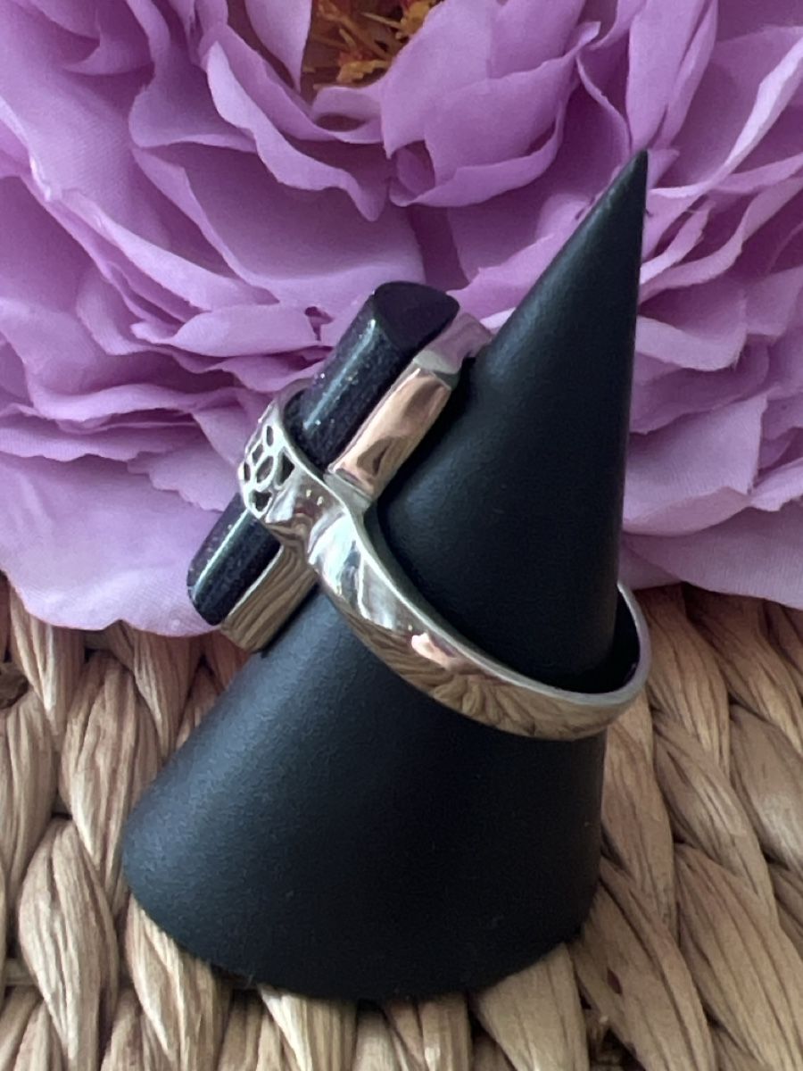 Anelli: Silberring mit Blaufluss – Nuovo (secondo la descrizione) da Seon venduto da Sunny-Schmuck78 2