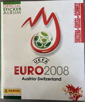 Panini Fussballheft SwissEdition EM2008 komplett Top Zustand