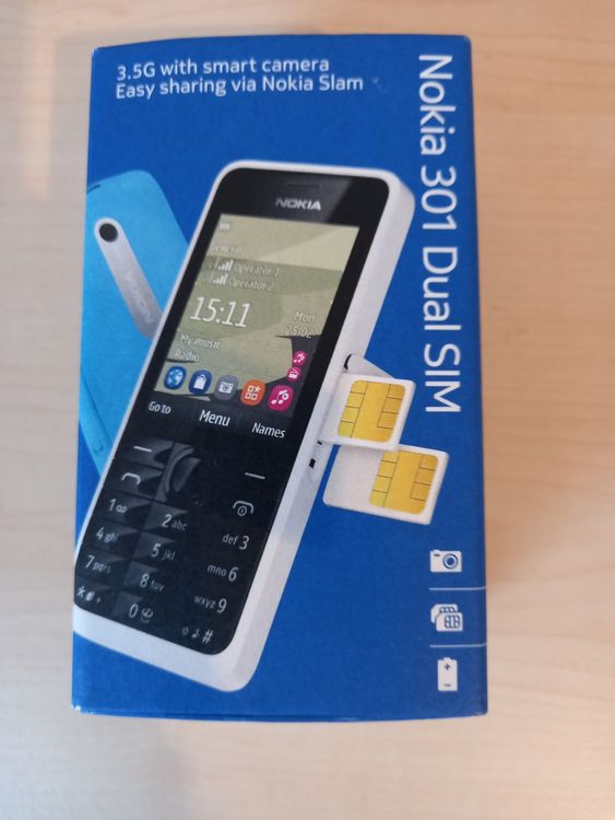 Handy Nokia 301 Dual SIM | Kaufen auf Ricardo