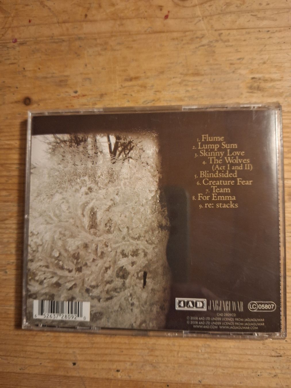 CDs: Bon Iver "for emma, forever ago" – D'occasion à Schwarzenburg par Ralfi1 1