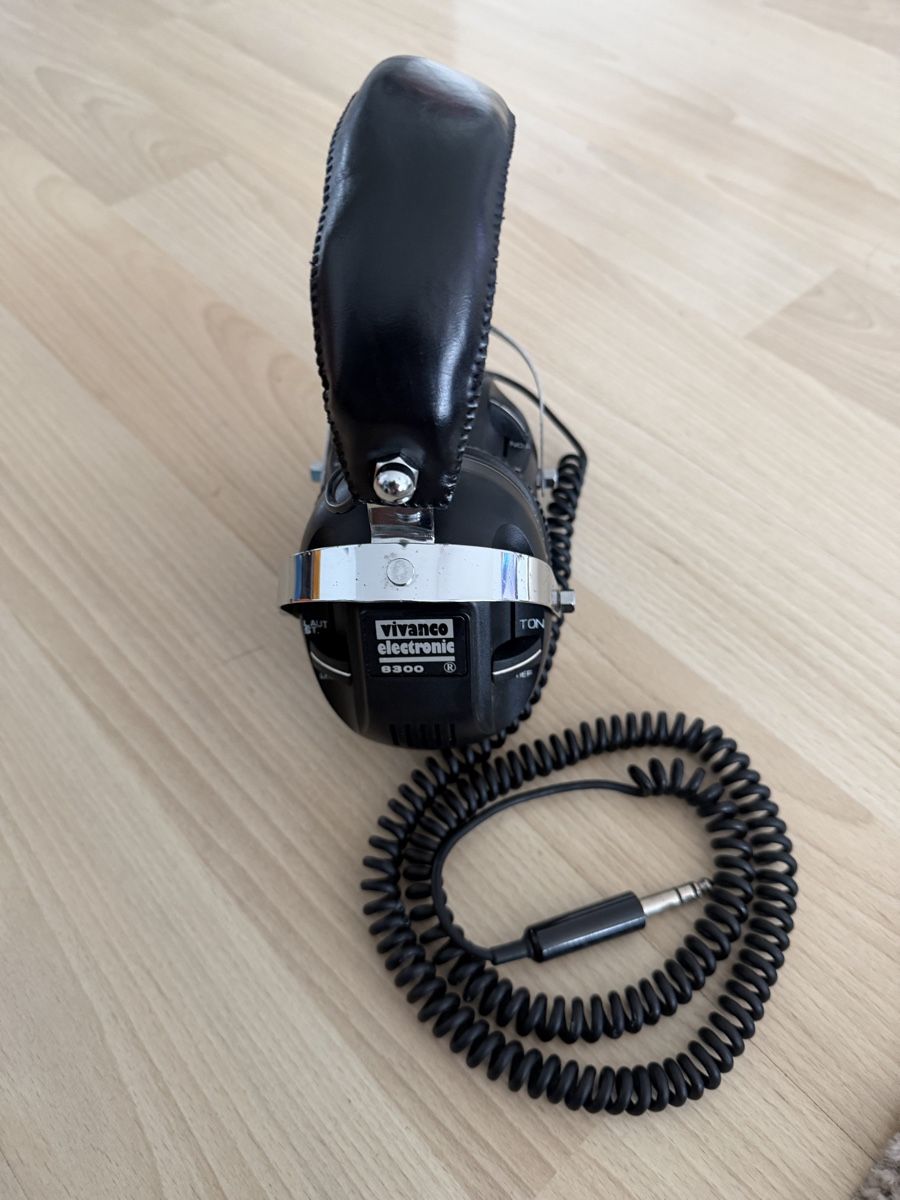 Cuffie: Kopfhörer Vivanco Electronic 8300, schwarz, gebraucht 80er – Usato da Fehraltorf venduto da flo0606 1