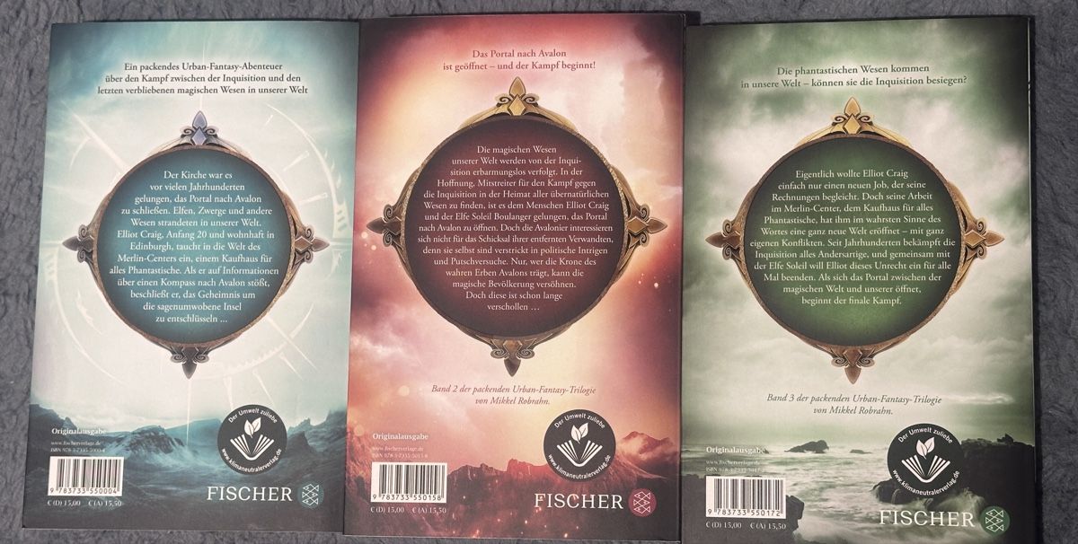 Bücher: Hidden Worlds Trilogie – Gebraucht aus Othmarsingen von Crallthene98 1