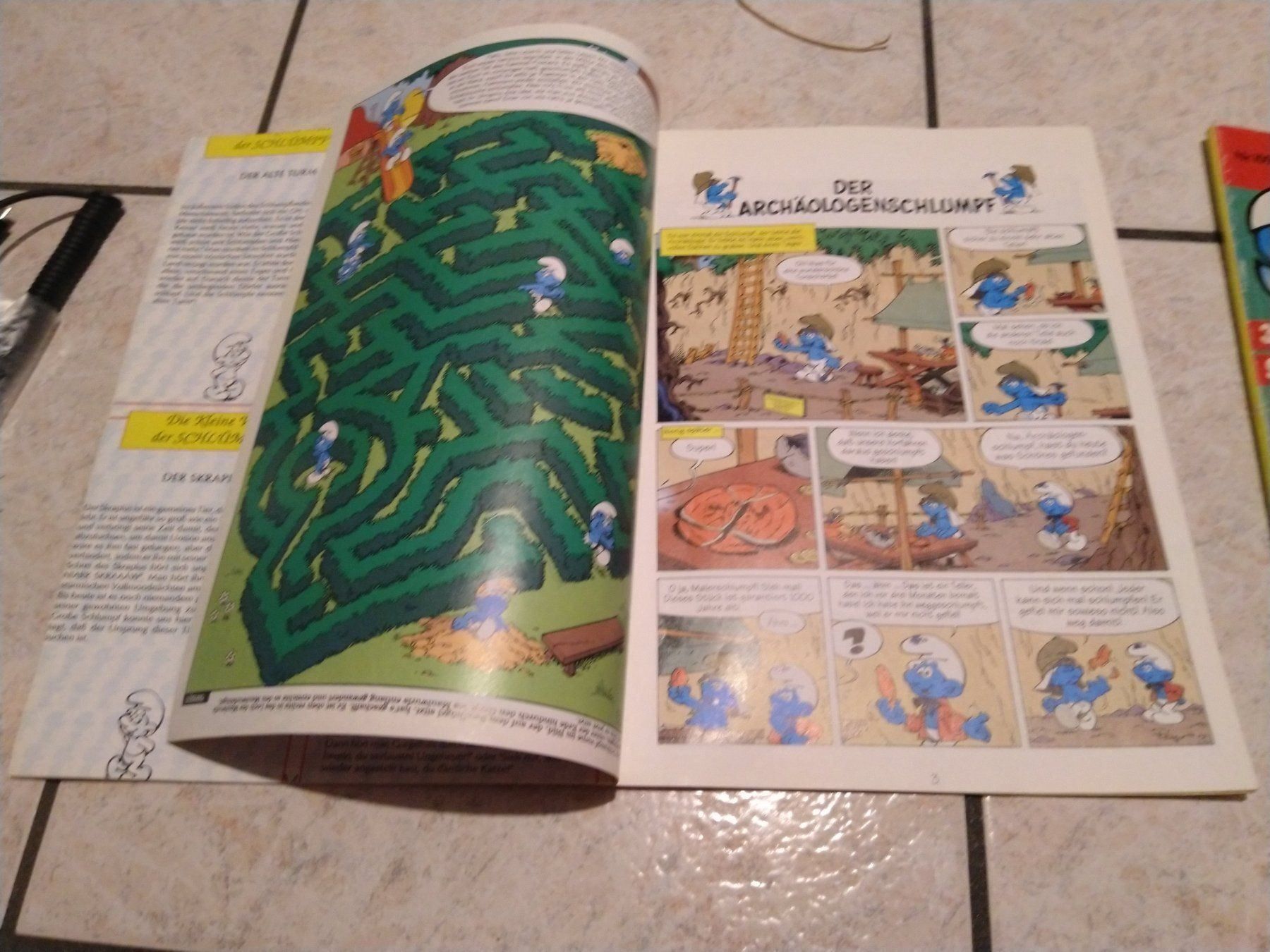 Fumetti: Die Schlümpfe Sammelband Heft Schtroumpf – Usato da Porza venduto da tbch 1