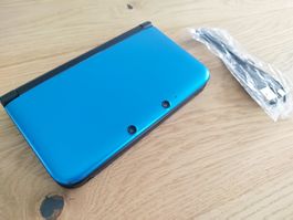 Nintendo 3DS XL Metallic Blue mit Stift
