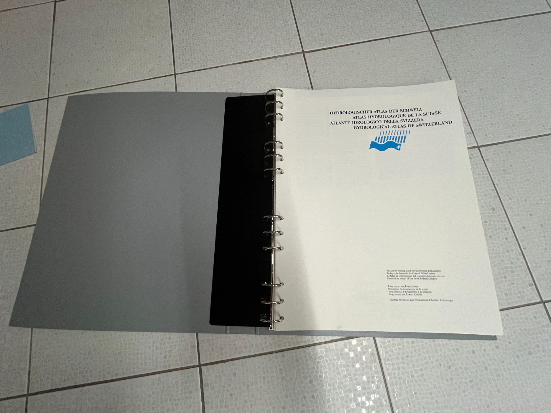 Bücher: Hydrologischer Atlas der Schweiz – Neu (gemäss Beschreibung) aus Laufen von Schmidlin 6