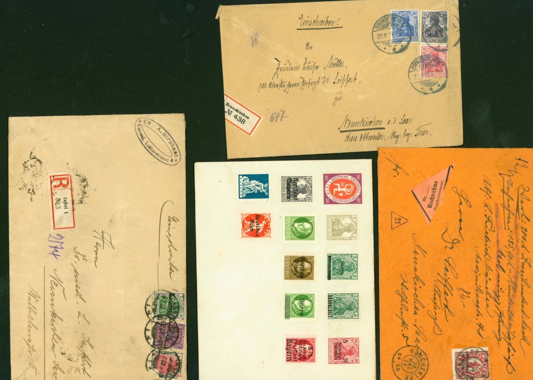 Tous les timbres: DR Briefe und Karten diverse (F642) – D'occasion à Seuzach par Harri19 1