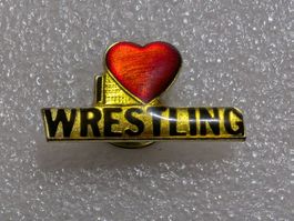 Ansteckpin 255: I Love Wrestling
