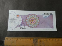Spanien, Expo 92 Sevilla, 10 Ecu ungefaltet