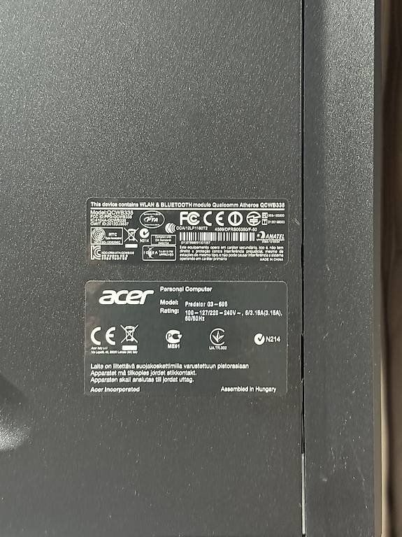 PC: Gaming-PC von Acer Predator - Preis VB – Usato da Liestal venduto da jus_gv2t 1
