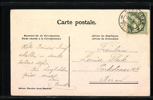 Cartes postales: Burgdorf, Teilansicht, Gänseblumen, Pas – D'occasion à Berlin par bartko-reher 1