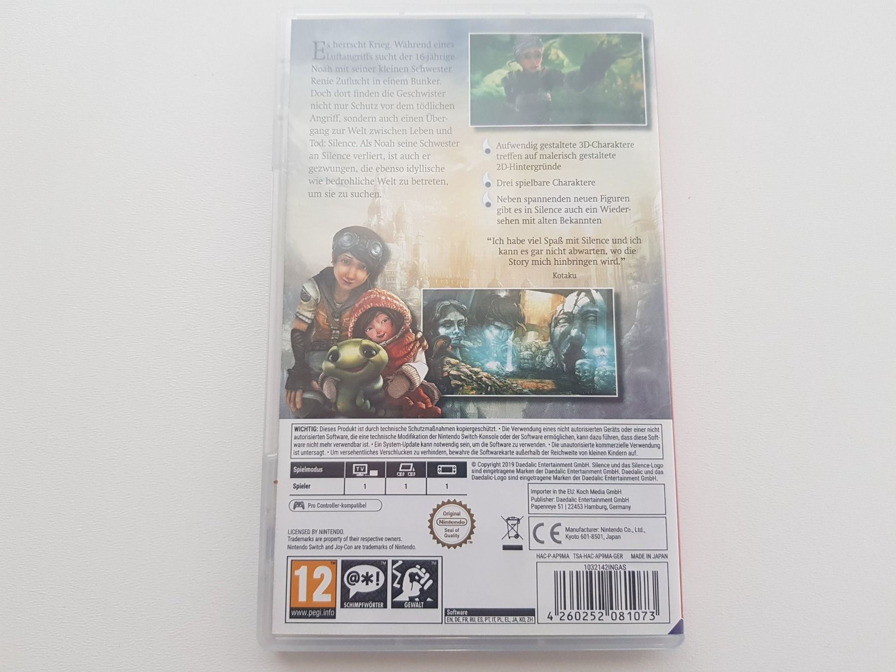 Nintendo Konsolen: Silence - Nintendo Switch – Neu (gemäss Beschreibung) aus Bassersdorf von retrolab 2