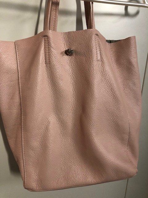 Vera Pelle Taschen für Damen: Tasche, Vera Pelle, 100% Leder, rosa – Gebraucht aus Hünenberg See von dustein 1